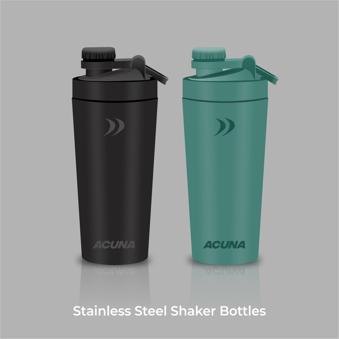 Stainless Steel Shaker Bottles - Acuna Fitness