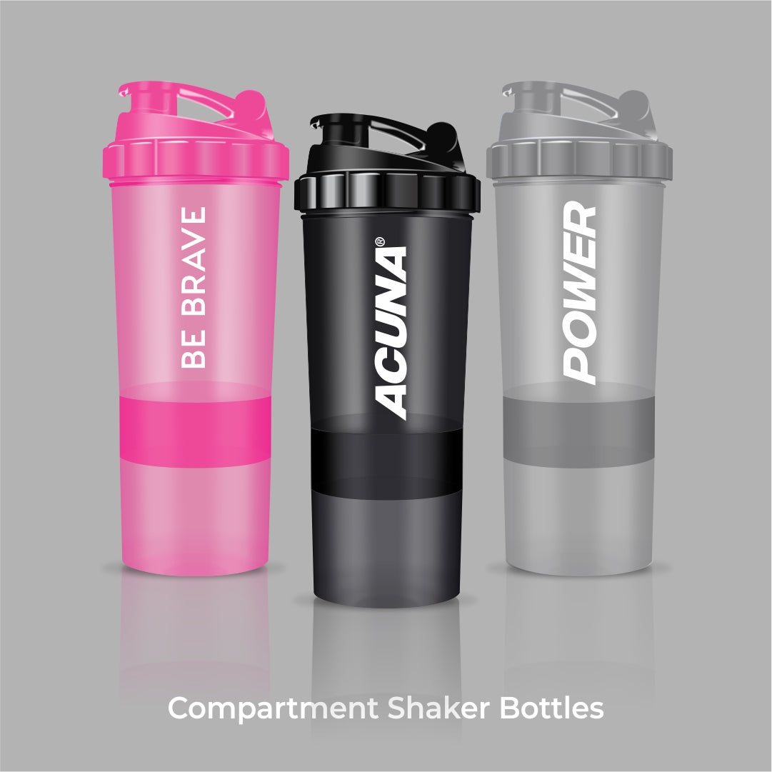 Compartment Shaker Bottles