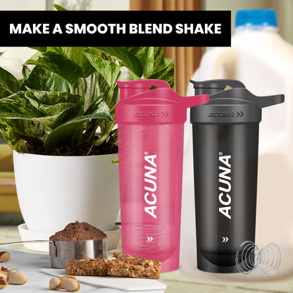 Classic Acuna Protein Shaker Bottle (Pack of 2) - Him & Her